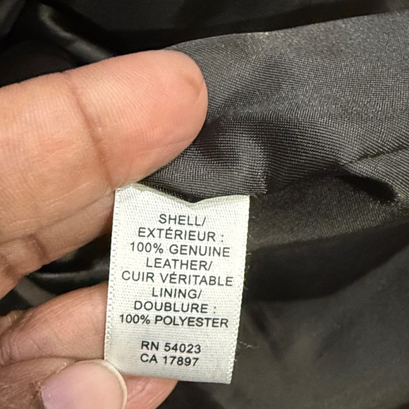 Banana Republic Dark Brown Suede fully lined Jacket sz XL - Picture 6 of 7